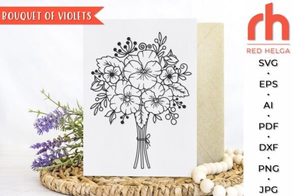 Bouquet of Violets SVG: A Designer's Real-World Review