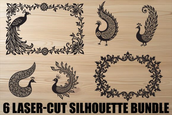 Elegant Peacock Laser Cut Set Review