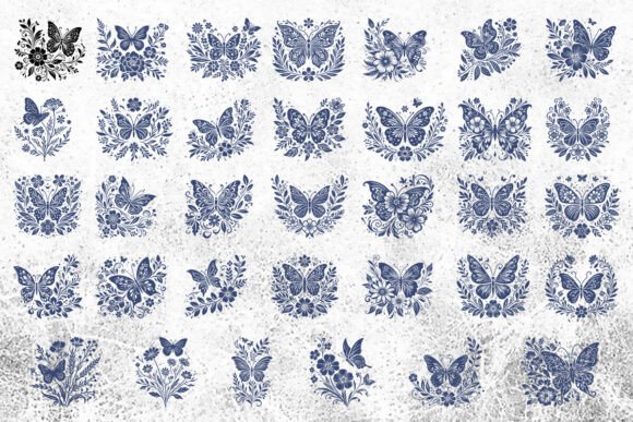 Floral Butterfly SVG Bundle Flower SVG Review