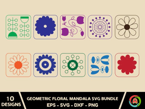 Geometric Floral Mandala SVG Bundle Review