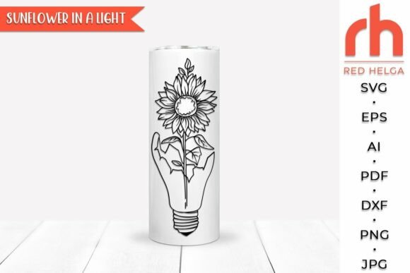Sunflower in a Light Bulb SVG Review